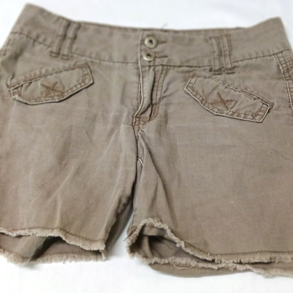 Be Bop Woman Shorts, Green, Size 1